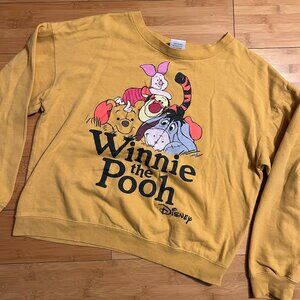 Vintage Winnie The Pooh and Friends Juniors' Sweatshirt
